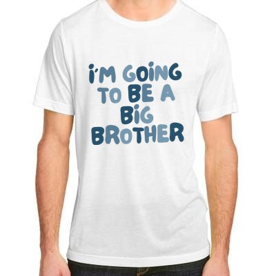 Big Brother Gift Birth Announcement Brother Gift Adult ChromaSoft Performance T-Shirt