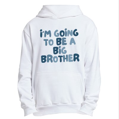 Big Brother Gift Birth Announcement Brother Gift Urban Pullover Hoodie