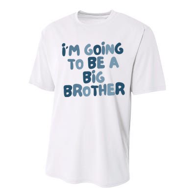 Big Brother Gift Birth Announcement Brother Gift Performance Sprint T-Shirt