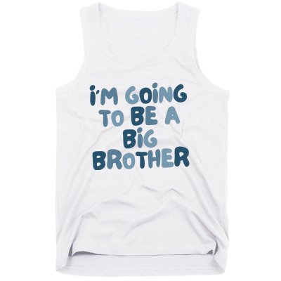 Big Brother Gift Birth Announcement Brother Gift Tank Top