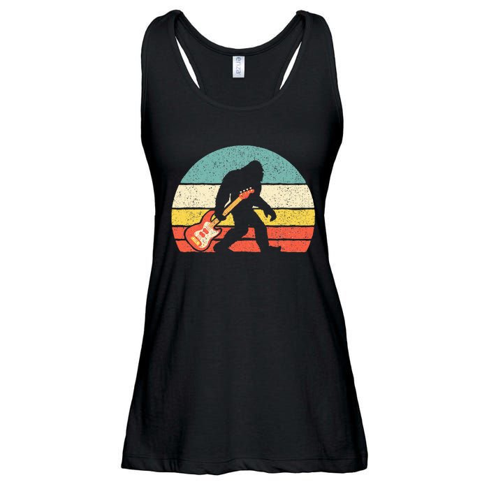 Bigfoot Bass Guitar  Bass Player Bassist Music Guitarist Ladies Essential Flowy Tank