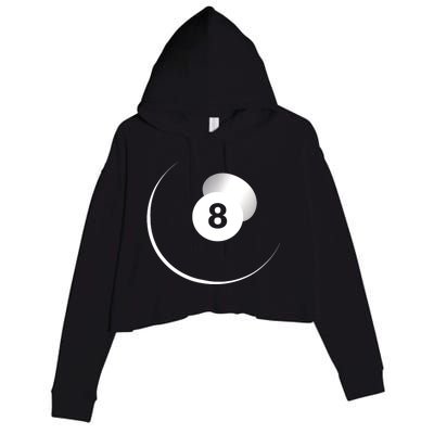 Billiards Balls Gift Ideas For Fan Crop Fleece Hoodie