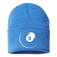 Billiards Balls Gift Ideas For Fan Sustainable Knit Beanie