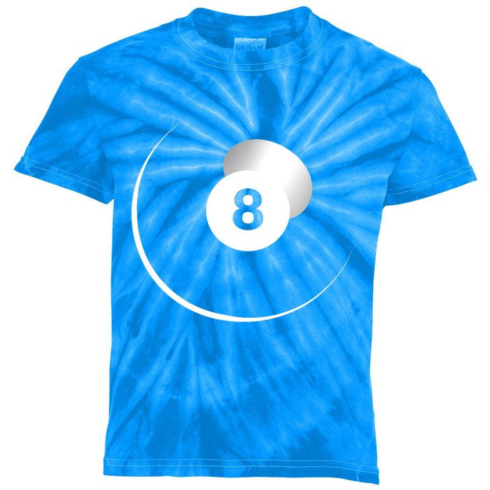 Billiards Balls Gift Ideas For Fan Kids Tie-Dye T-Shirt