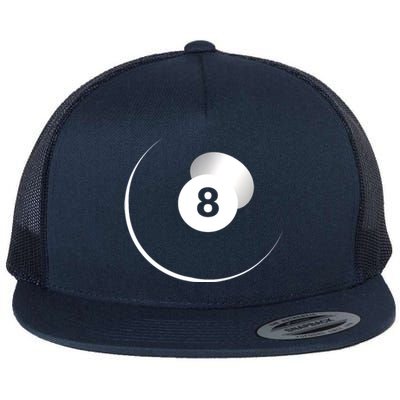 Billiards Balls Gift Ideas For Fan Flat Bill Trucker Hat