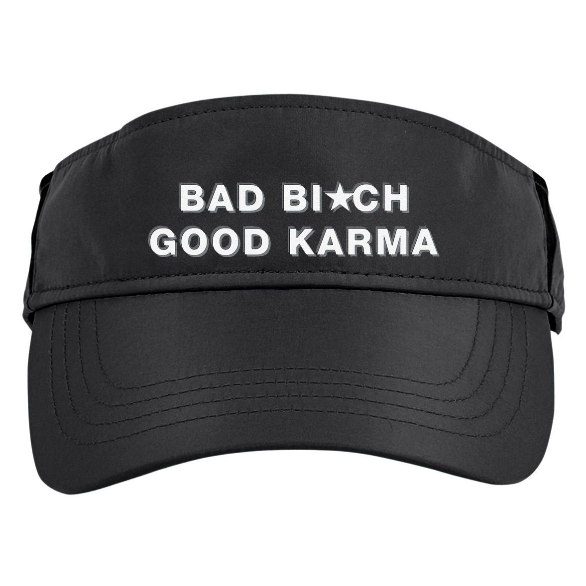 Bad Bitch Good Karma Adult Drive Performance Visor