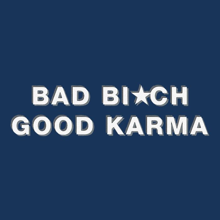 Bad Bitch Good Karma Cooling Performance Crew T-Shirt