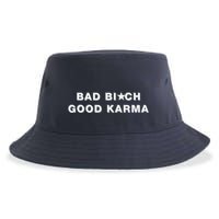 Bad Bitch Good Karma Sustainable Bucket Hat