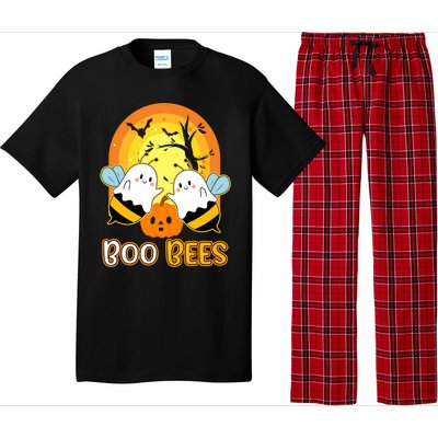 Boo Bees Halloween Cute Gift Funny Bees Gift Pajama Set