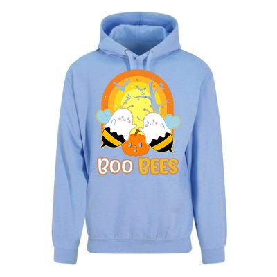 Boo Bees Halloween Cute Gift Funny Bees Gift Unisex Surf Hoodie