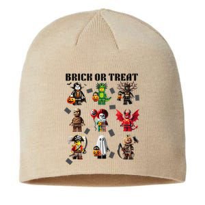 Building Bricks Halloween Brick Or Treat Costume Monsters Gift Sustainable Beanie