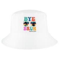 Bye Bruh Happy Last Day Of School Retro Hippie Cool Comfort Performance Bucket Hat