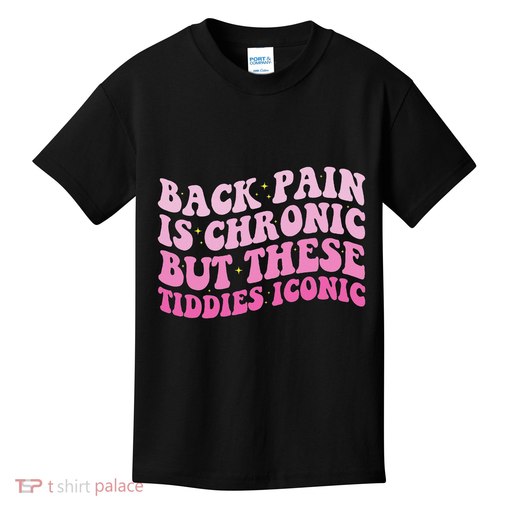 Big Boob Humor Iconic Funny Inappropriate Embarrassing Kids T-Shirt