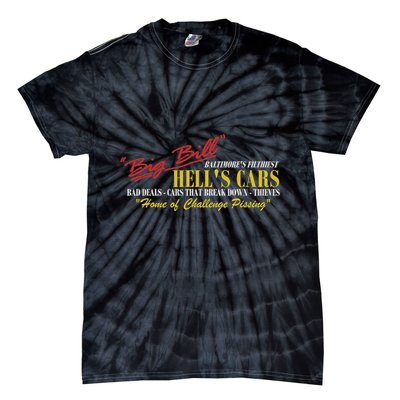 Big Bill HellS Cars Oddly Specific Meme Parody Tie-Dye T-Shirt