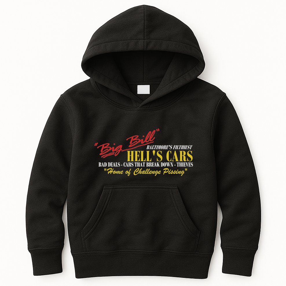 Big Bill HellS Cars Oddly Specific Meme Parody Kids Hoodie