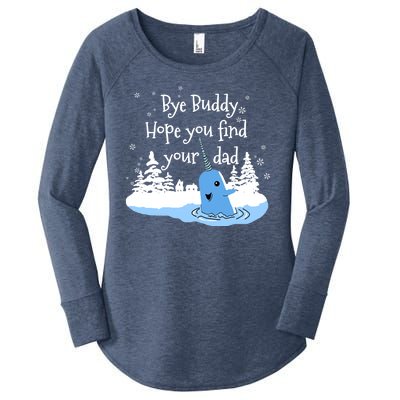 Bye Buddy Hope You Find Your Dad Women's Perfect Tri Tunic Long Sleeve Shirt