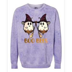 Boo Bees Halloween Gift Colorblast Crewneck Sweatshirt