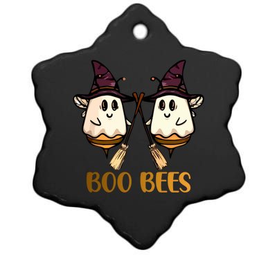 Boo Bees Halloween Gift Ceramic Star Ornament