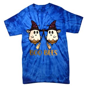 Boo Bees Halloween Gift Tie-Dye T-Shirt