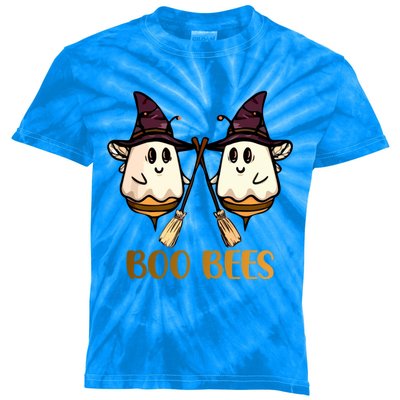 Boo Bees Halloween Gift Kids Tie-Dye T-Shirt