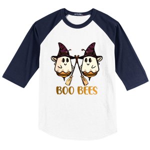 Boo Bees Halloween Gift Baseball Sleeve Shirt