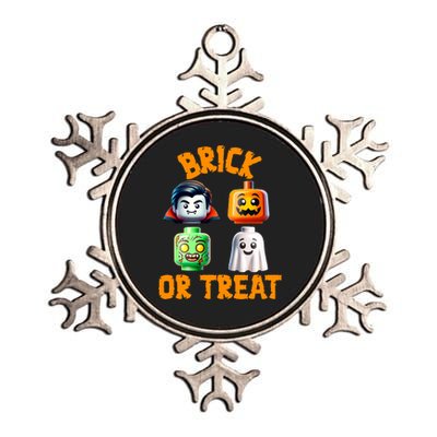 Building Bricks Halloween Costume Brick Or Treat Monsters Metallic Star Ornament