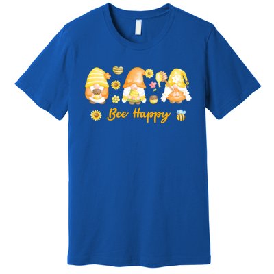 Beekeeping Bee Happy Gnomies Honey Bee Great Gift Premium T-Shirt