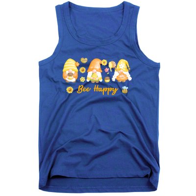 Beekeeping Bee Happy Gnomies Honey Bee Great Gift Tank Top