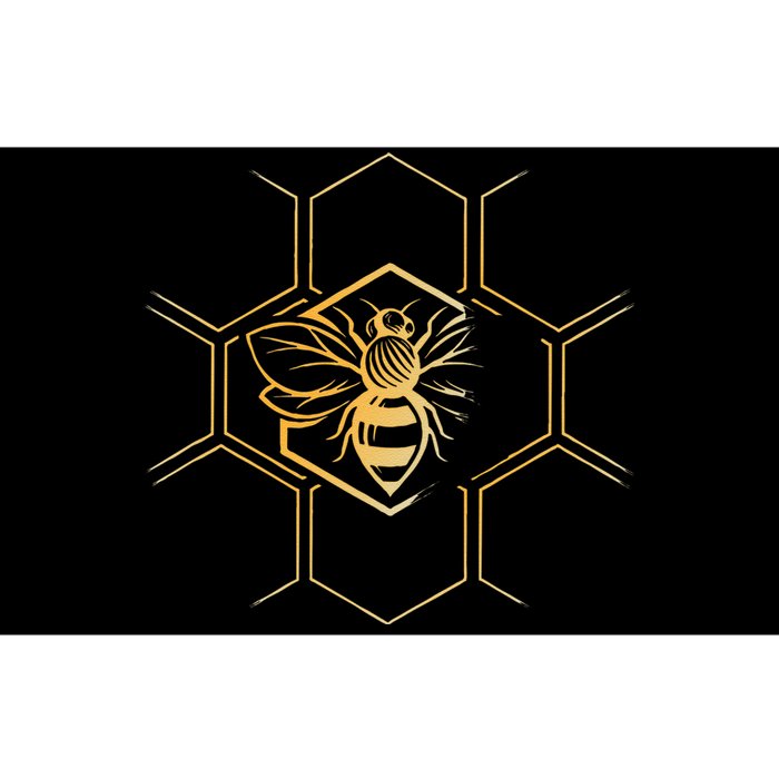 Beekeeper Beekeeping Honeycomb Love For Bees Bumper Sticker