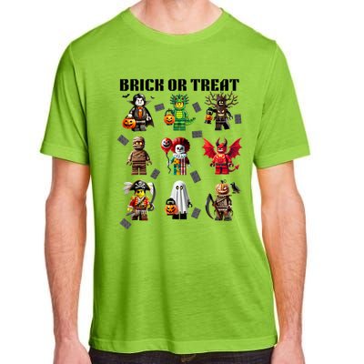 Building Bricks Halloween Brick Or Treat Costume Monsters Adult ChromaSoft Performance T-Shirt