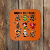 Building Bricks Halloween Brick Or Treat Costume Monsters Coaster