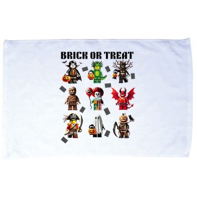 Building Bricks Halloween Brick Or Treat Costume Monsters Microfiber Hand Towel