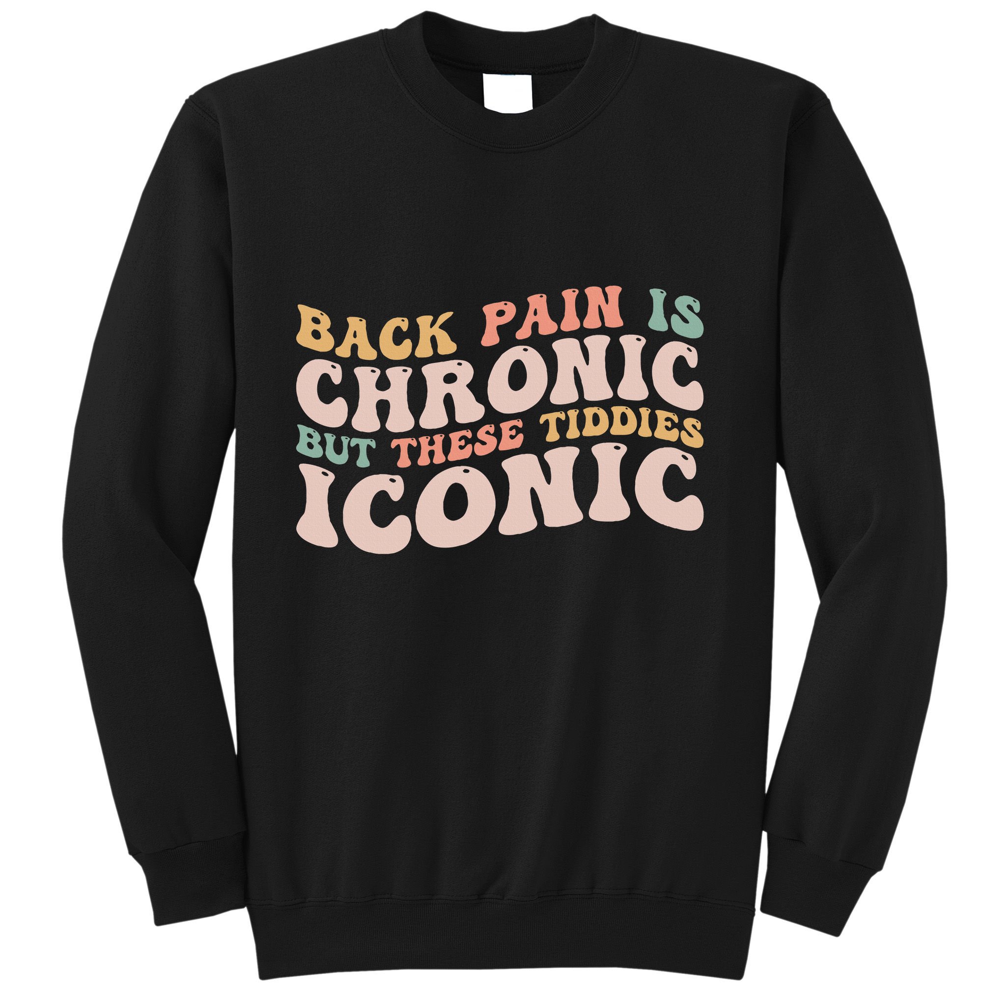Big Boob Humor Iconic Funny Inappropriate Embarrassing Sweatshirt