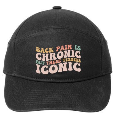 Big Boob Humor Iconic Funny Inappropriate Embarrassing 7-Panel Snapback Hat