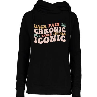 Big Boob Humor Iconic Funny Inappropriate Embarrassing Womens Funnel Neck Pullover Hood
