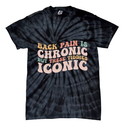 Big Boob Humor Iconic Funny Inappropriate Embarrassing Tie-Dye T-Shirt