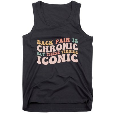 Big Boob Humor Iconic Funny Inappropriate Embarrassing Tank Top