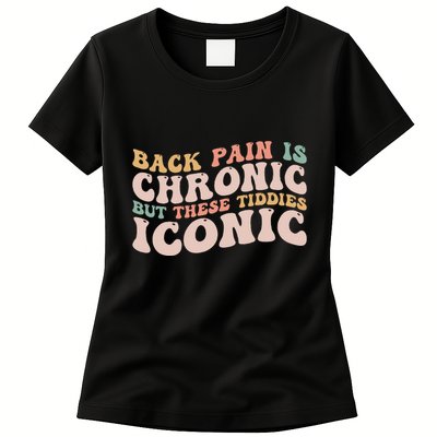 Big Boob Humor Iconic Funny Inappropriate Embarrassing Womens T-Shirt