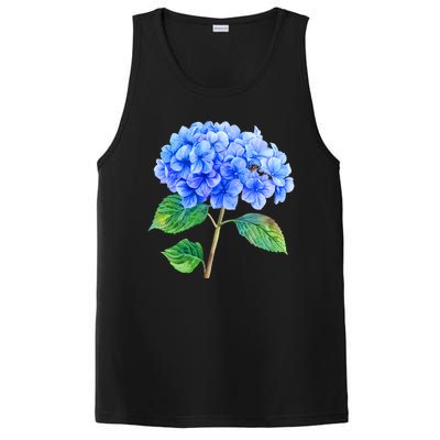 Beautiful Blue Hydrangea Flowers PosiCharge Competitor Tank