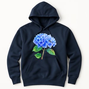 Beautiful Blue Hydrangea Flowers Hoodie