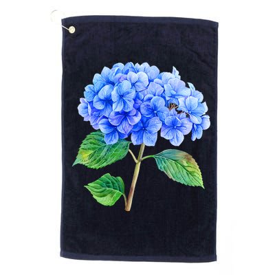 Beautiful Blue Hydrangea Flowers Golf Towel
