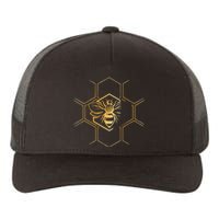 Beekeeper Beekeeping Honeycomb Love For Bees Yupoong Adult 5-Panel Trucker Hat