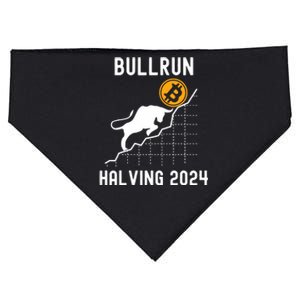 Bullrun Bitcoin Halving 2024 I Was Part Of It USA-Made Doggie Bandana