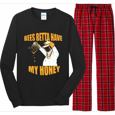 BEES BETTA HAVE MY HONEY For Beekeepers And Honey Fans Long Sleeve Pajama Set