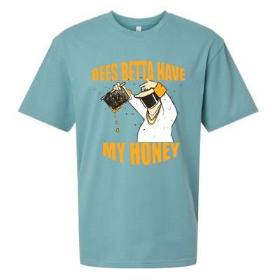 BEES BETTA HAVE MY HONEY For Beekeepers And Honey Fans Sueded Cloud Jersey T-Shirt