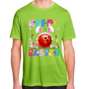 Bowling Ball Happy Easter Bunny Bowling Ball Easter Sunday Gift Adult ChromaSoft Performance T-Shirt