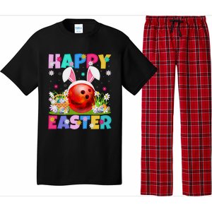 Bowling Ball Happy Easter Bunny Bowling Ball Easter Sunday Gift Pajama Set