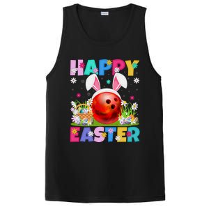 Bowling Ball Happy Easter Bunny Bowling Ball Easter Sunday Gift PosiCharge Competitor Tank