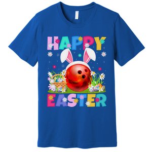 Bowling Ball Happy Easter Bunny Bowling Ball Easter Sunday Gift Premium T-Shirt