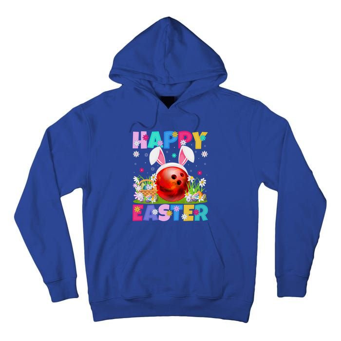 Bowling Ball Happy Easter Bunny Bowling Ball Easter Sunday Gift Tall Hoodie